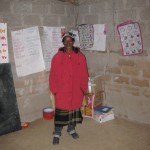 The Caregiver/Teacher in her classroom